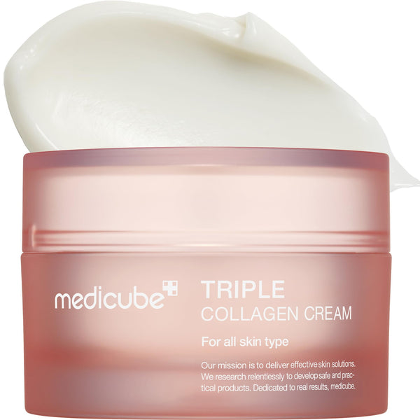 🔥VIRAL🔥 Medicube Triple Collagen Cream - with Hyaluronic Acid Premium Elastin Shea Butter